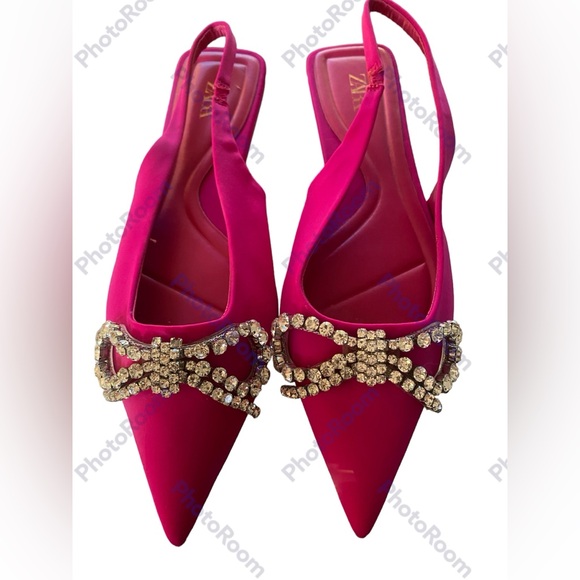 Zara Shoes - New Zara rhinestone flats